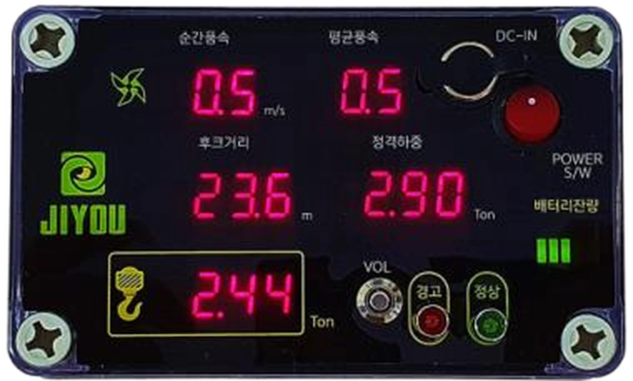 IoT 소형 타워크레인 운영관리 제품
